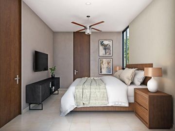 Casa de 3 recámaras dentro de privada con amenidades en venta en Conkal, Norte de Mérida