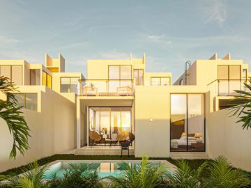 Casa de 3 recámaras dentro de privada con amenidades en venta en Conkal, Norte de Mérida