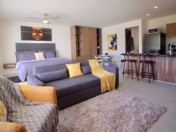 ESTUDIO EN VENTA DE 1 HABITACION EN AKUMAL QROO. LB 179