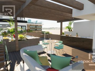 CASA EN VENTA EN ZONA DEL REJÓN CON ROOF GARDEN  EN FRACCIONAMIENTO PRIVADO