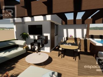 CASA EN VENTA EN ZONA DEL REJÓN CON ROOF GARDEN  EN FRACCIONAMIENTO PRIVADO