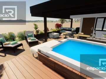 CASA EN VENTA EN ZONA DEL REJÓN CON ROOF GARDEN  EN FRACCIONAMIENTO PRIVADO