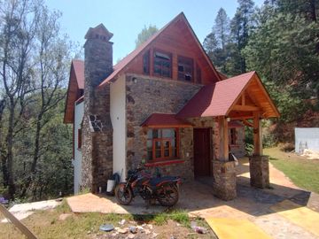 CABAÑA EN VENTA EN EL BOSQUE,PUEBLO MAGICO MINERAL DEL CHICO HIDALGO