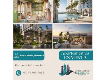 VENTA APARTAMENTO EN SANTA MARIA P.H. COROTU 3 recs