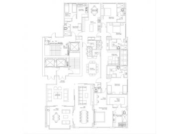 VENTA APARTAMENTO EN SANTA MARIA 415M2 4 RECAMARAS ESTRENAR  LUNA