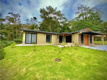 Venta Casa Campestre para Estrenar Parcelacion lote 100% Plano La Ceja