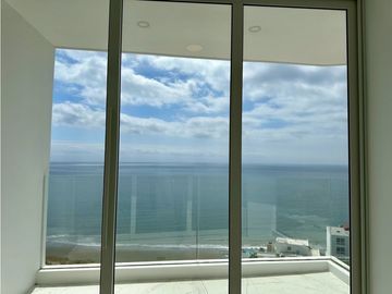 SUITE DE LUJO VISTA AL MAR EN URB. CIUDAD DEL MAR -TORRES ELIT MANTA