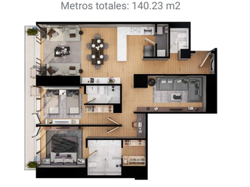 Departamento en venta en Santa Fe en Ciudad de México