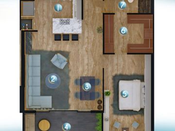 Departamento en Venta en Bahía de Banderas, Nayarit, Desarrollo Rivera Capri.