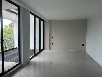 Coyoacán, departamentos a estrenar en venta, terraza y roof común