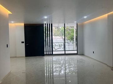 Coyoacán, departamentos a estrenar en venta, terraza y roof común