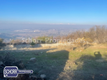Parcela en Venta en Sitio Av Los Cristales, costado cerro la Virgen