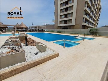 PUNTA ROCA, SABANILLA, PUERTO COLOMBIA, VENTA APARTAMENTO 110.6 M2