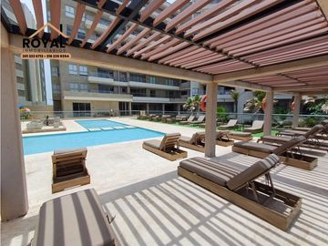 PUNTA ROCA, SABANILLA, PUERTO COLOMBIA, VENTA APARTAMENTO 110.6 M2