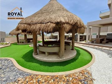 PUNTA ROCA, SABANILLA, PUERTO COLOMBIA, VENTA APARTAMENTO 110.6 M2