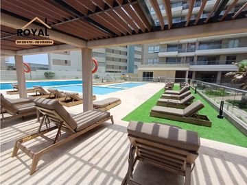 PUNTA ROCA, SABANILLA, PUERTO COLOMBIA, VENTA APARTAMENTO 110.6 M2