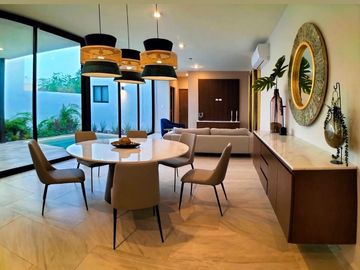 CASAS EN VENTA DE 1 PISO. EN PRIVADA.  CON 2 RECAMARAS. CON AMENIDADES. EN CONKA