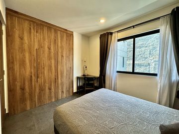 Increíble departamento amueblado en renta en Roma Sur.