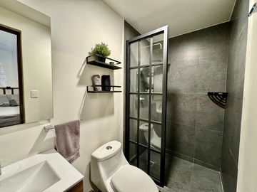 Increíble departamento amueblado en renta en Roma Sur.