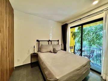 Increíble departamento amueblado en renta en Roma Sur.