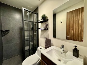 Increíble departamento amueblado en renta en Roma Sur.