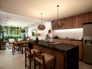 Departamentos en Venta en Aldea Zama, Tulum, KANTE, Vive con Calidad de Vida.