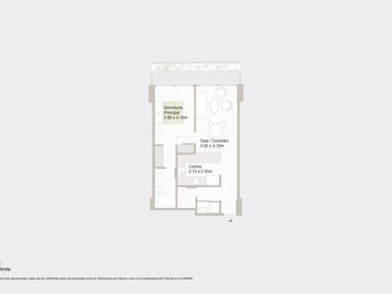 DEPARTAMENTO EN VENTA 1 DORM Y TERRAZA EN ESQUINA EXCELENTE BARRIO MIRAFLORES