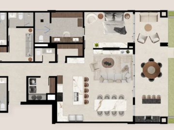 Departamento en Venta en Punta de Mita en Nayarit