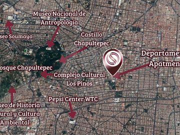 Único Roma Departamento en venta en Roma Norte