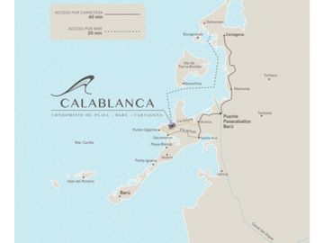 Venta APARTAMENTO de lujo CALABLANCA en ISLA DE BARU Cartagena