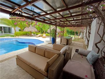SANTA VERONICA JUAN DE ACOSTA COLOMBIA VENTA CASA CAMPESTRE LUXURY