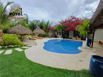 SANTA VERONICA JUAN DE ACOSTA COLOMBIA VENTA CASA CAMPESTRE LUXURY