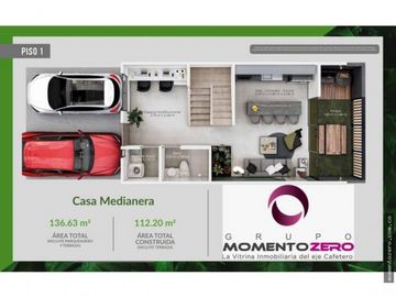 VENTA CESION DE DERECHOS CASA EN CONJUNTO DOSQUEBRADAS