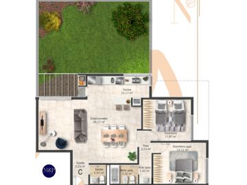 VENTA- DEPARTAMENTO 2 DORMITORIOS CON COCHERA A ESTRENAR- ARGUELLO