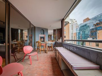 Amplio Departamento 4D4B, zona gastronómica Barrio el Golf