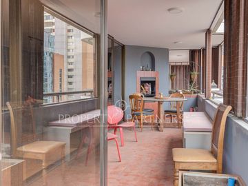 Amplio Departamento 4D4B, zona gastronómica Barrio el Golf