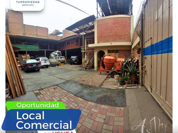 VENTA LOCAL COMERCIAL 1ER PISO CERCA AL MERCADO PRODUCTORES SANTA ANITA