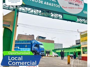 VENTA LOCAL COMERCIAL 1ER PISO CERCA AL MERCADO PRODUCTORES SANTA ANITA