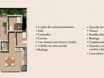 A Quince: Departamentos en Dzityá de 1 recámara con 2 piscinas en Rooftop.