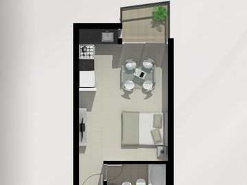 Departamento monoambiente Arroyito Rio
