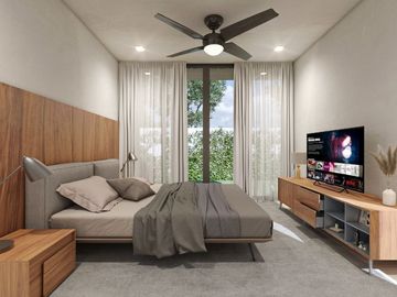 Casa en Venta en Mérida, Privada Fiora Residencial, Cholul (Mod. Iris, 1 planta)