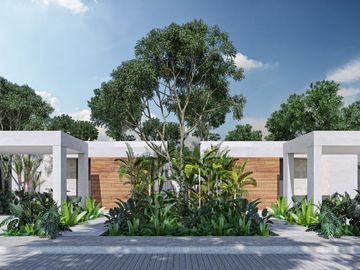 Casa en Venta en Mérida, Privada Fiora Residencial, Cholul (Mod. Iris, 1 planta)