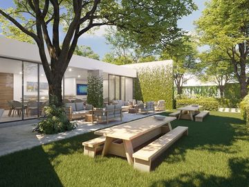Casa en Venta en Mérida, Privada Fiora Residencial, Cholul (Mod. Iris, 1 planta)