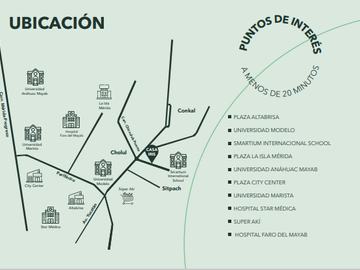 Casa en Venta en Mérida, Privada Fiora Residencial, Cholul (Mod. Iris, 1 planta)