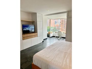 HERMOSO APARTAMENTO AMOBLADO EN EL POBLADO EN SAN FERNANDO PLAZA