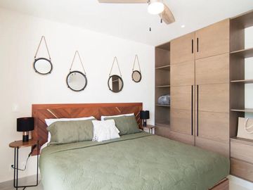 DEPARTAMENTO EN VENTA DE 2 HABITACIONES EN AKUMAL QROO. LB 256