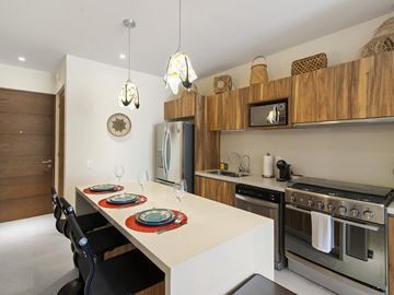 DEPARTAMENTO EN VENTA DE 2 HABITACIONES EN AKUMAL QROO. LB 257