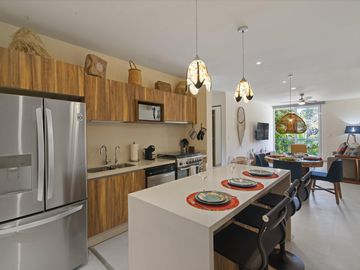 DEPARTAMENTO EN VENTA DE 2 HABITACIONES EN AKUMAL QROO. LB 257