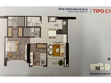 APARTAMENTO EN VENTA EN NIQUIA ENTREGA 2024