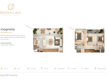 PRE-VENTA DE DEPARTAMENTOS BORALBA AL SUR DE GUADALAJARA, MAGNOLIA